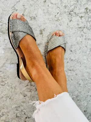 Diamond Peeptoe Avarcas