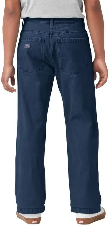 Dickies Men's Loose Fit Double Knee Jeans