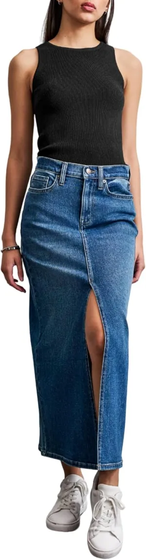 DKNY Women's Denim Fashionable Cropped Jeans Jacket