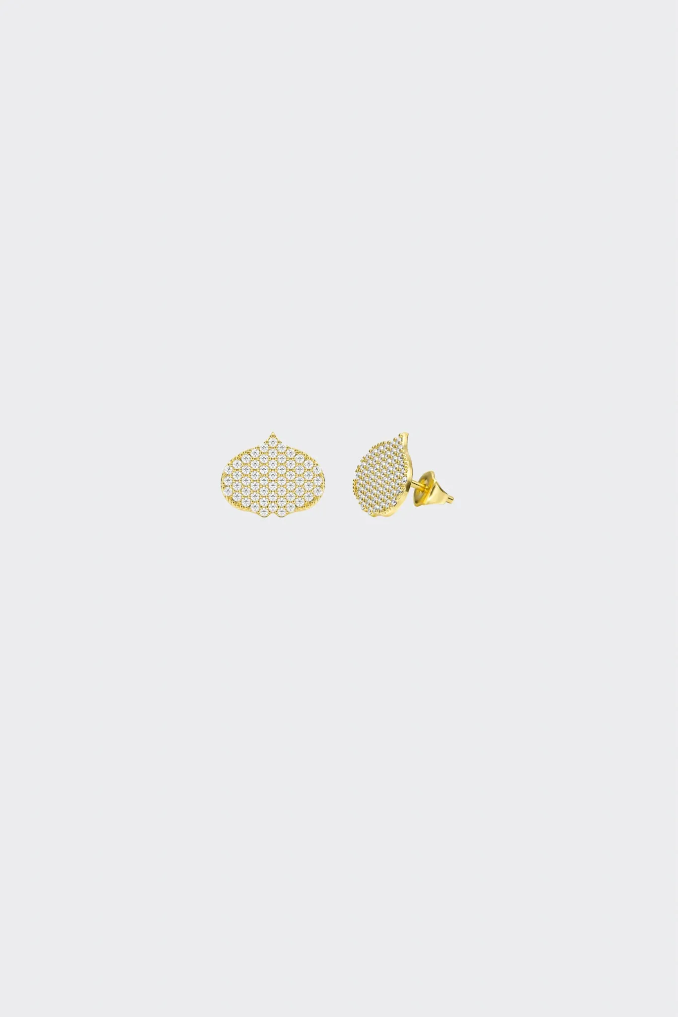 Eye Adore 12mm Diamond Ear Studs