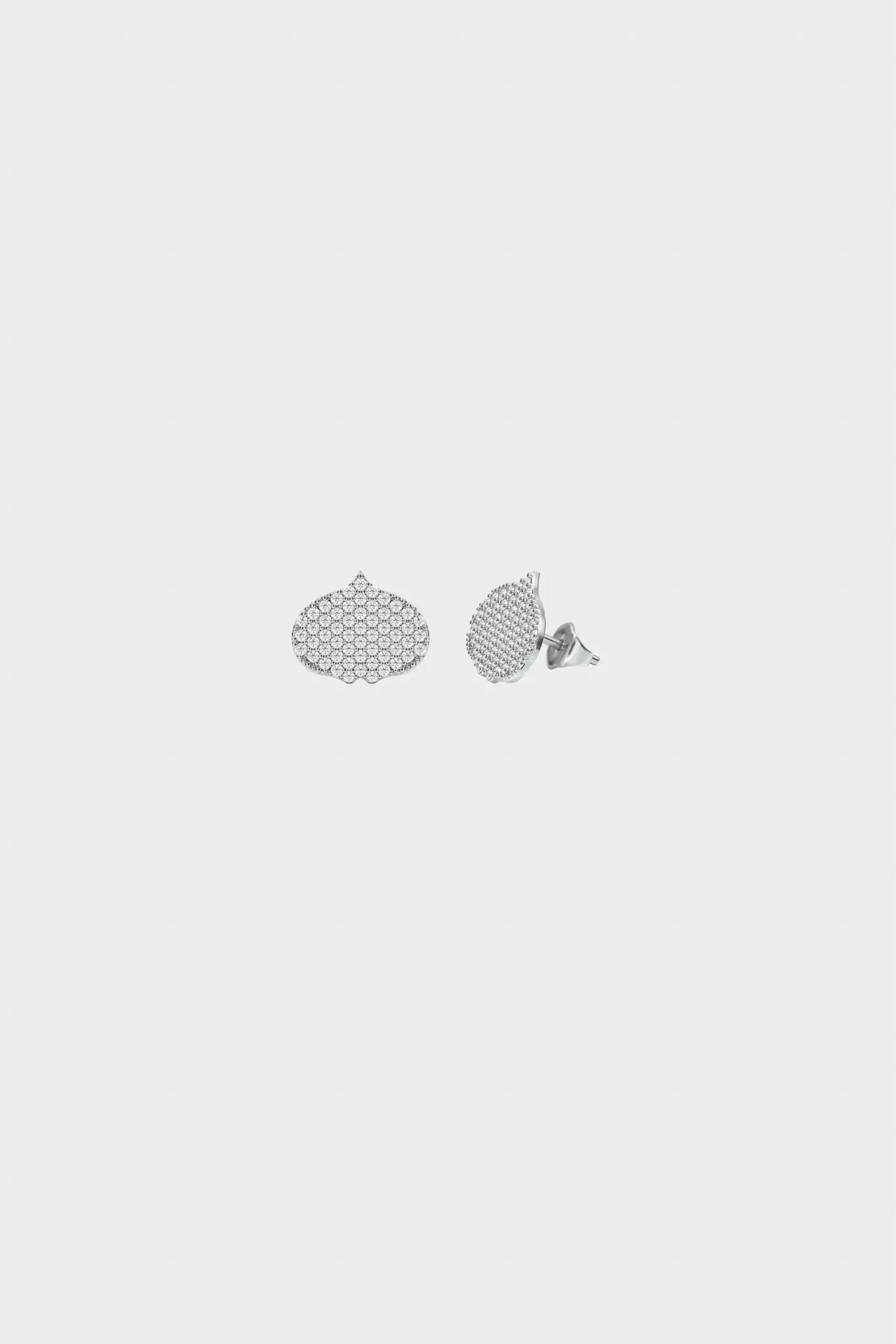 Eye Adore 12mm Diamond Ear Studs