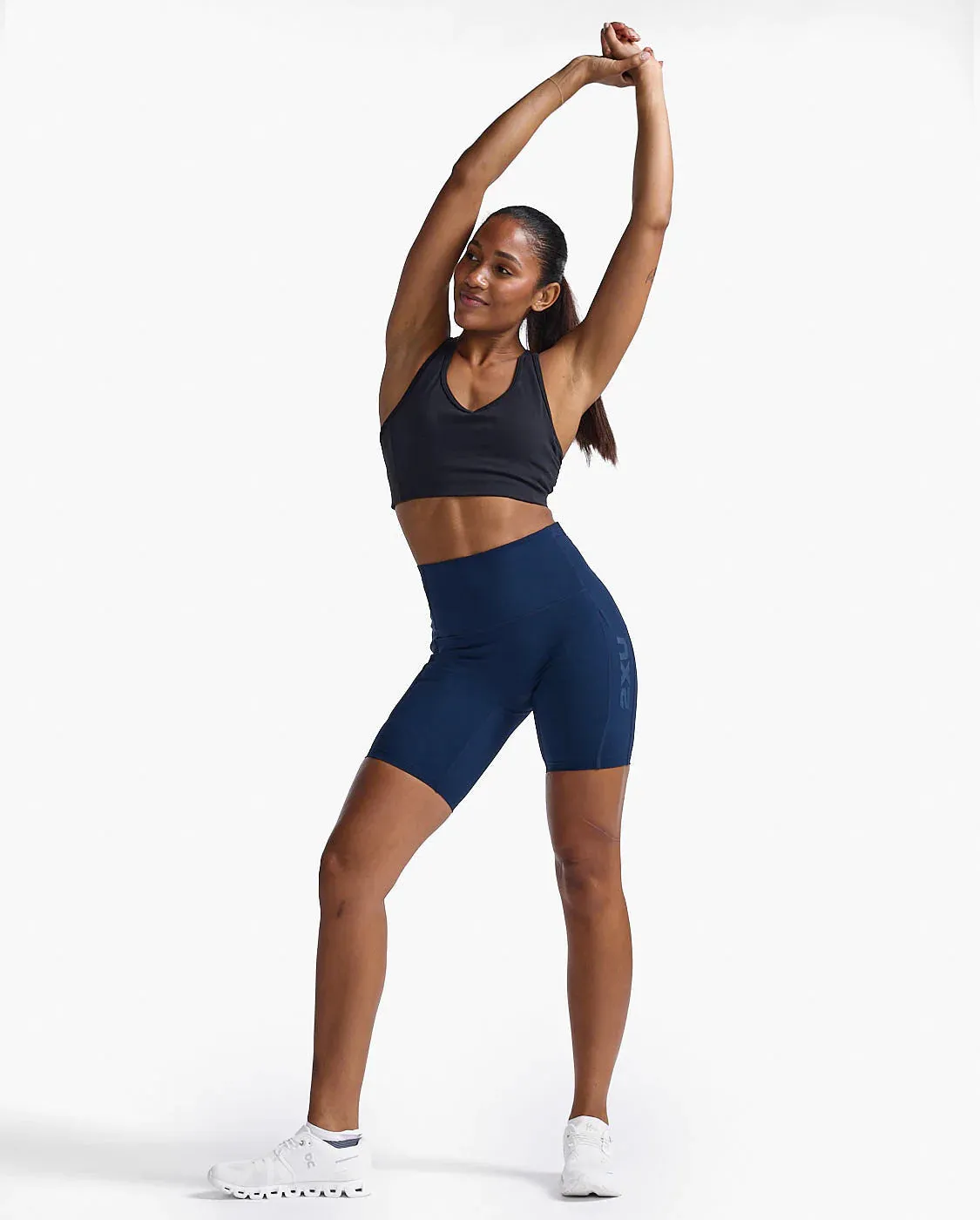Form Stash Hi Rise Bike Short - Midnight