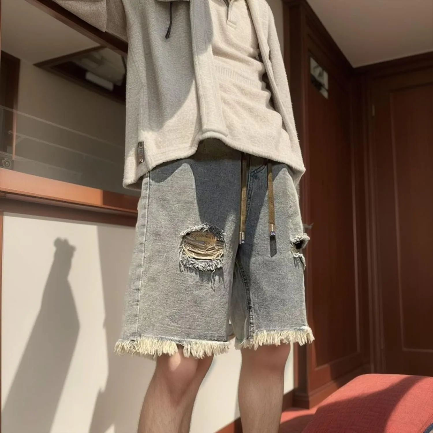 FZVYD Big and Tall Linen Pants Mens Joggers Cargo Pants Fashion Casual Sweatpants Work Pants Drawstring Loose Trousers
