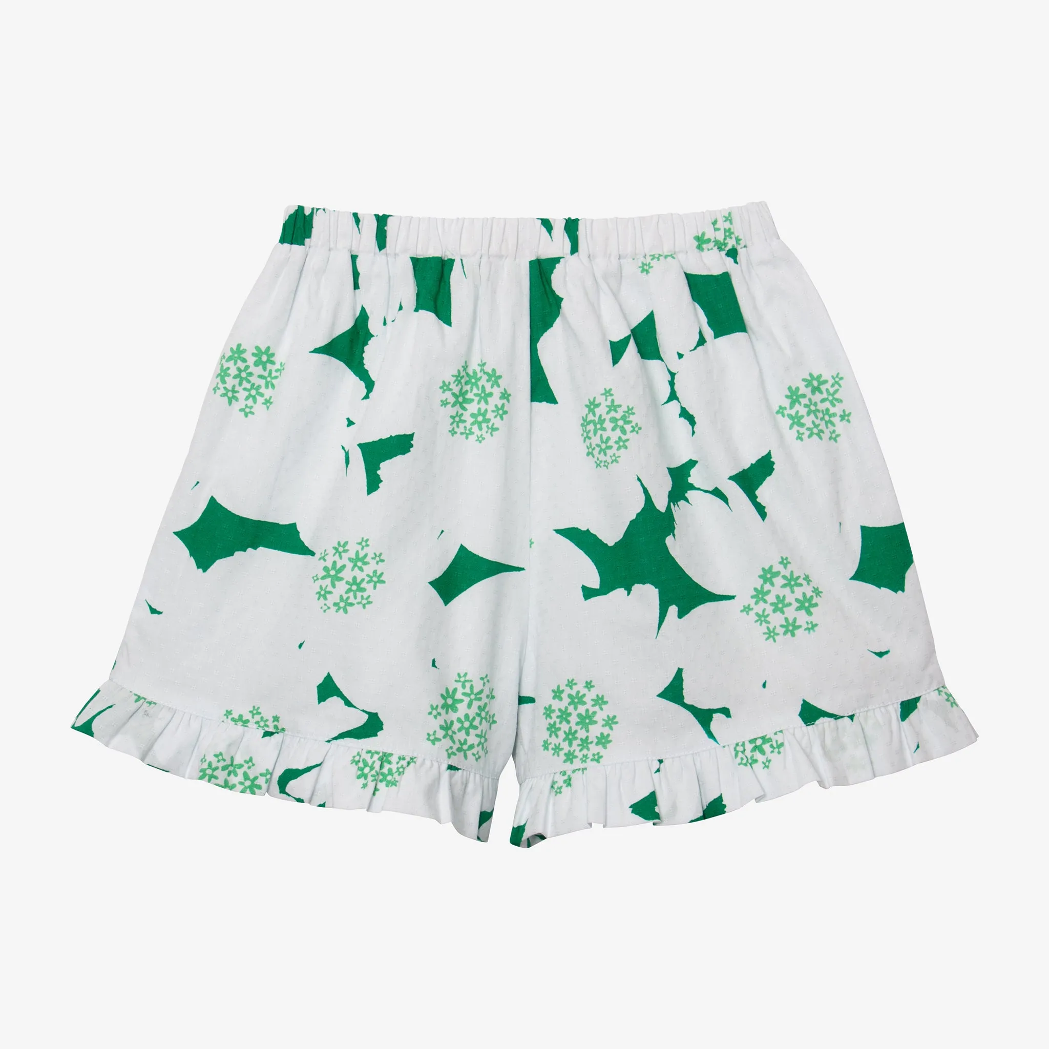 Girls' green shorts