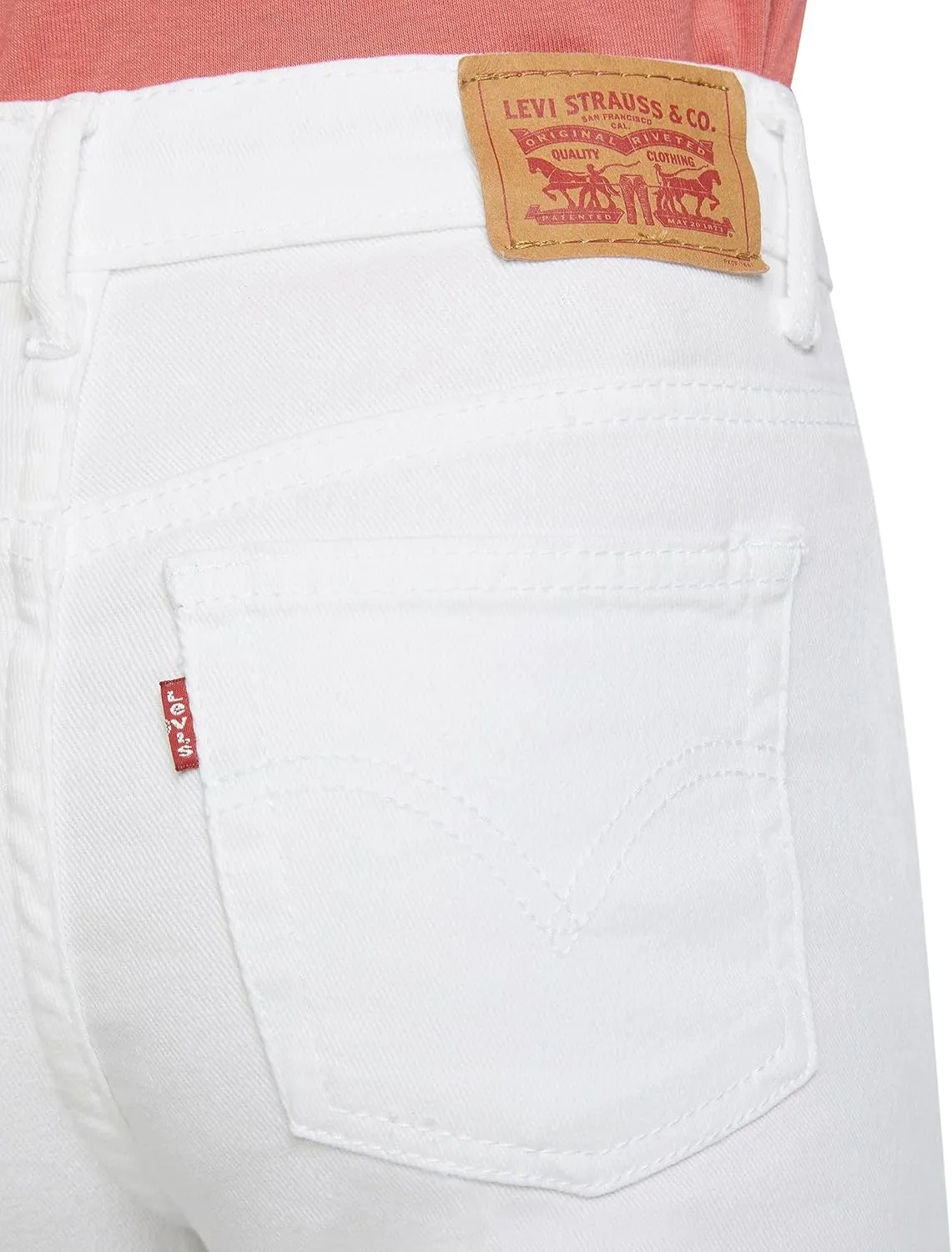 Girls' High Rise Straight Fit Jeans