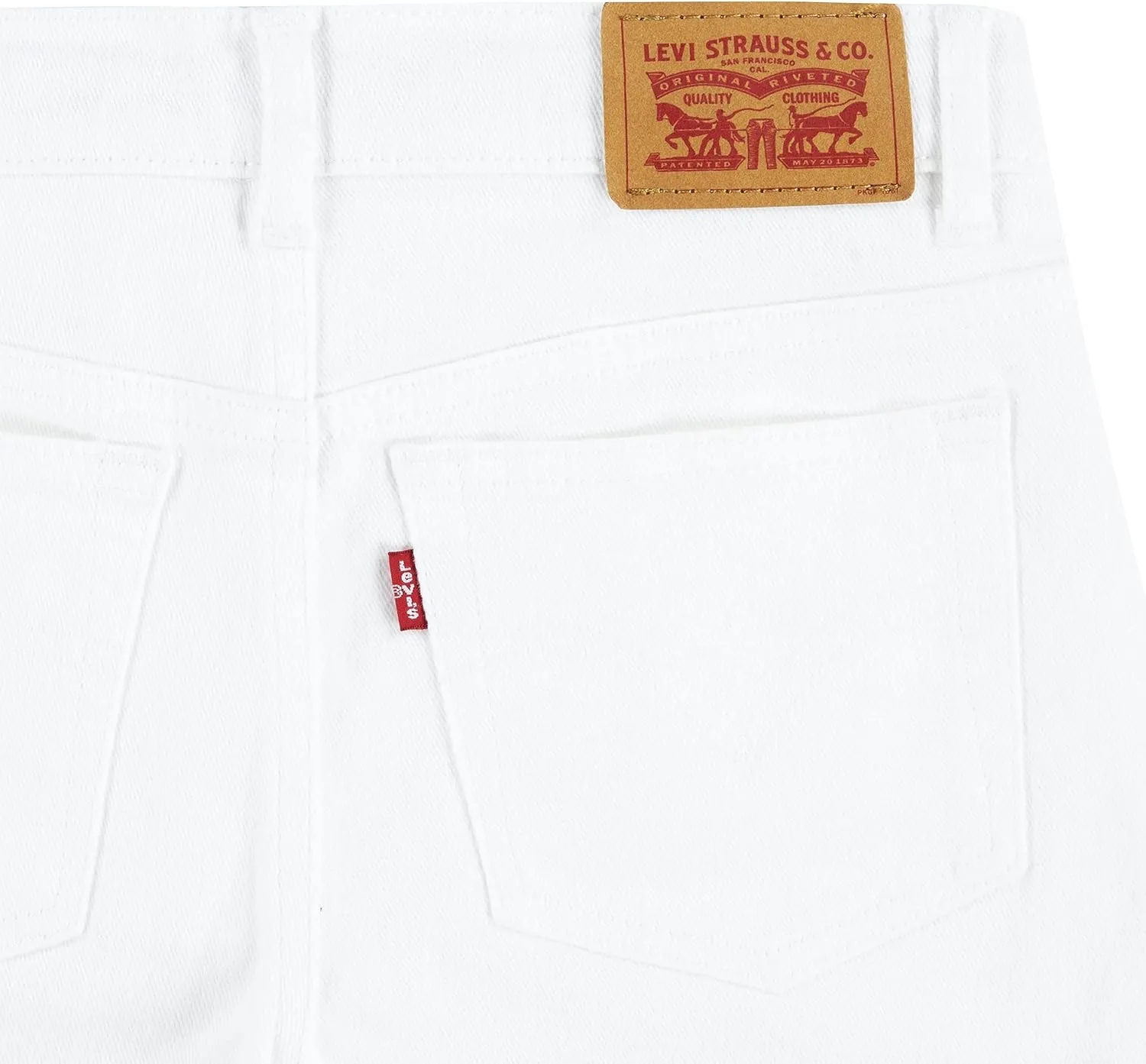Girls' High Rise Straight Fit Jeans