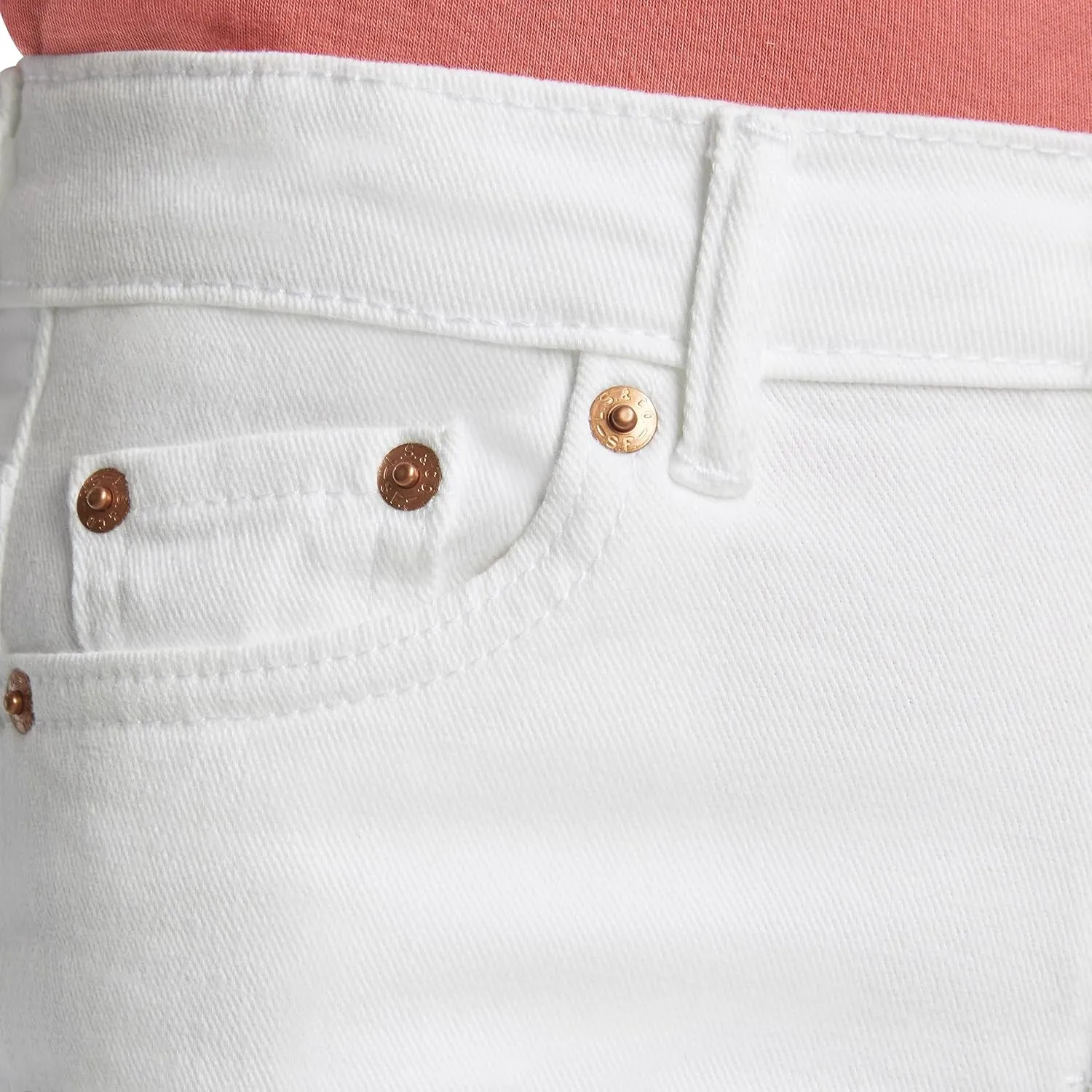 Girls' High Rise Straight Fit Jeans