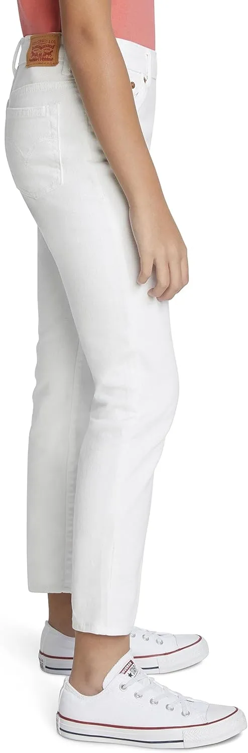 Girls' High Rise Straight Fit Jeans