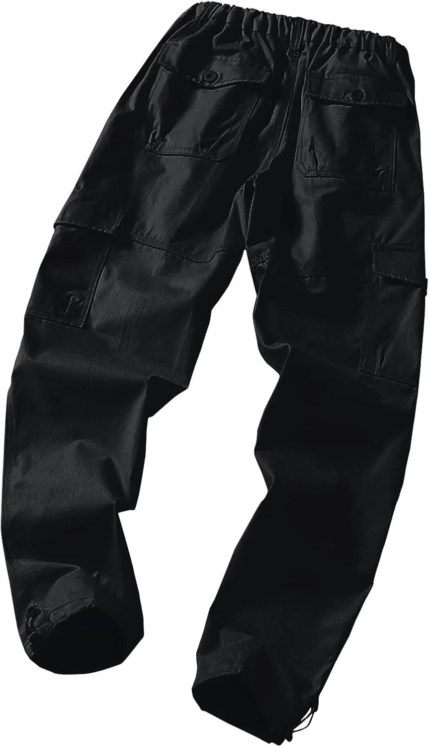 GOFULY Men Cargo Pants Work Ripstop Stretch Slim Fit Sweatpants with Pockets Special Occasions Pants Athletic Baggy Pants