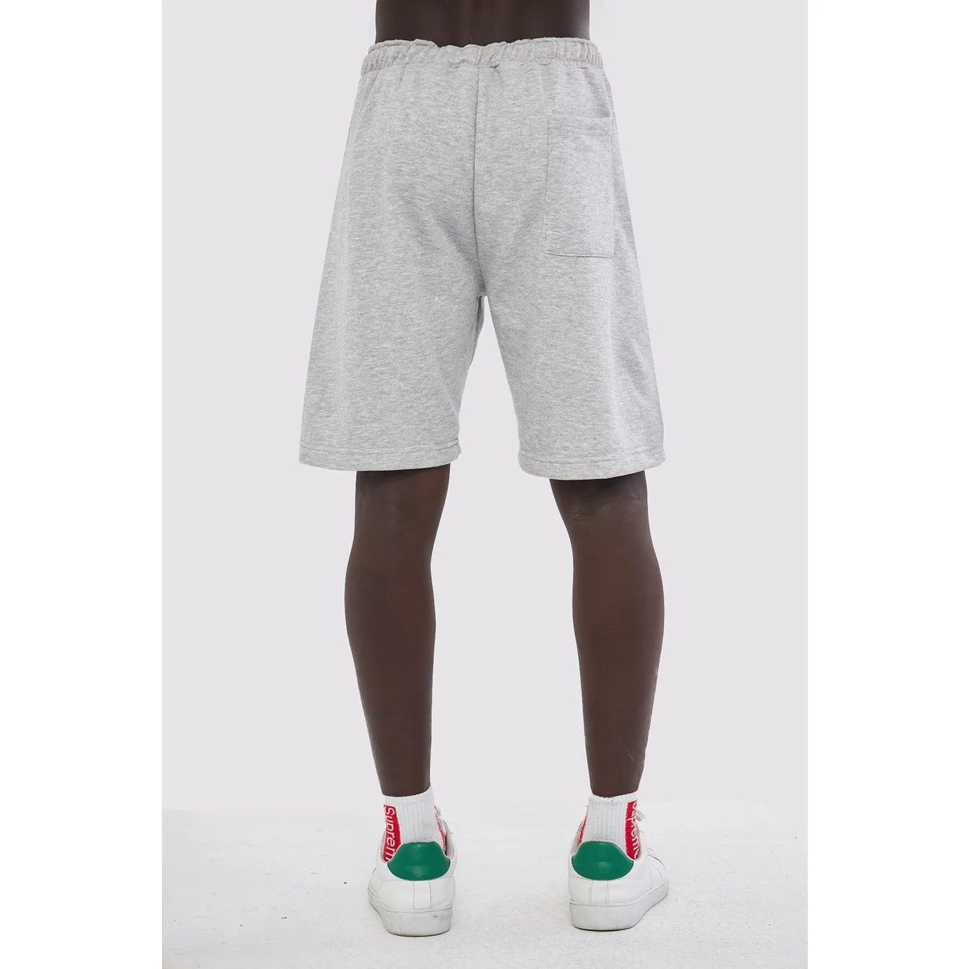 Grey Relaxed Fit Shorts