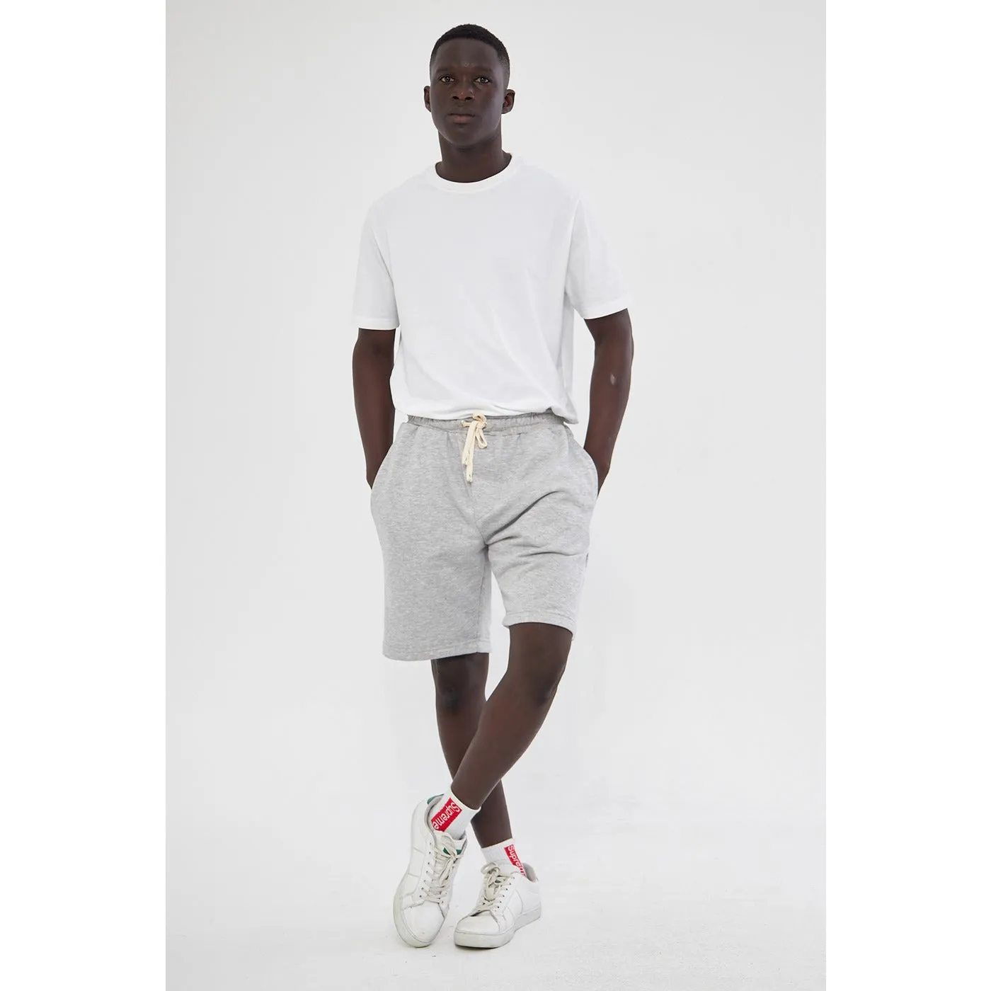 Grey Relaxed Fit Shorts