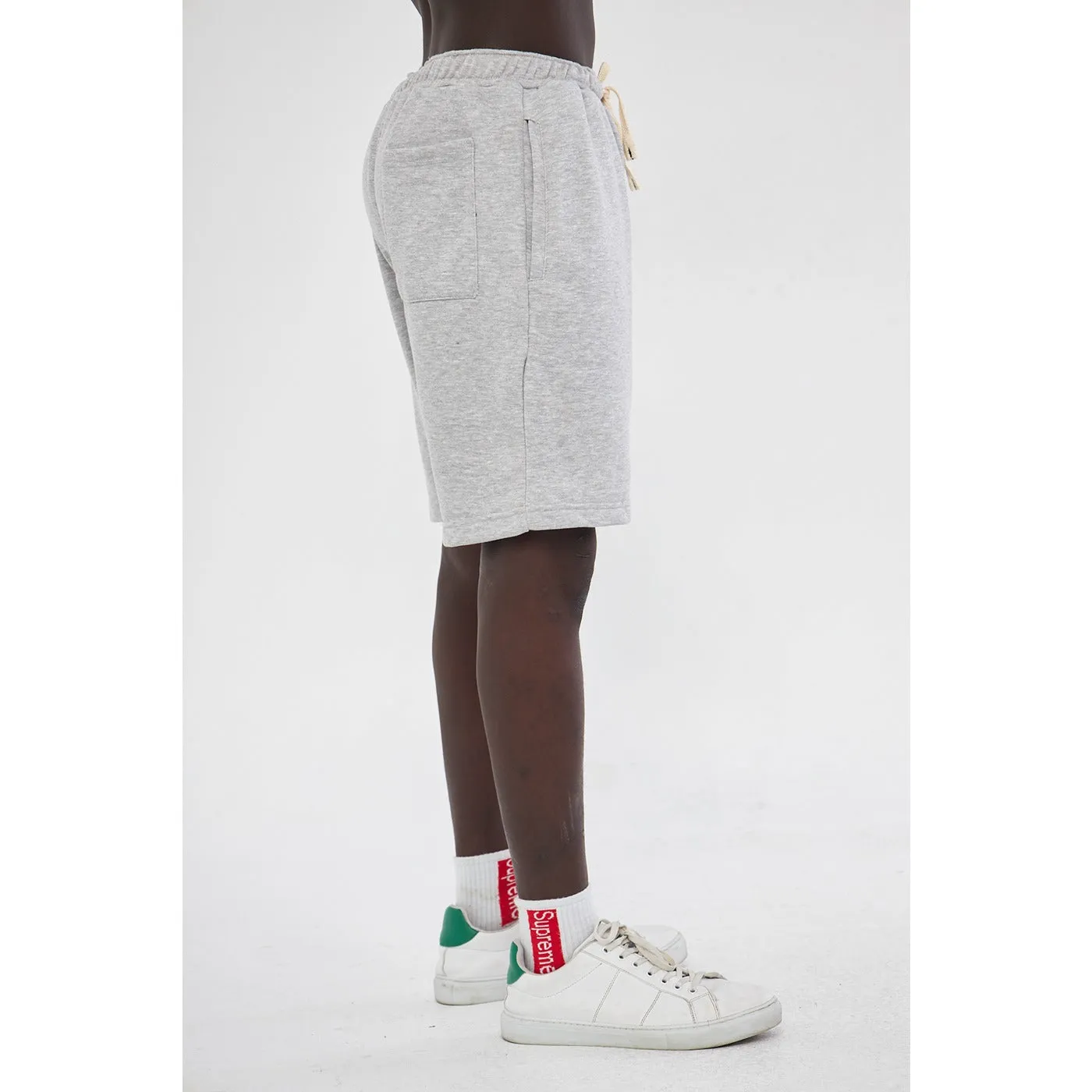 Grey Relaxed Fit Shorts