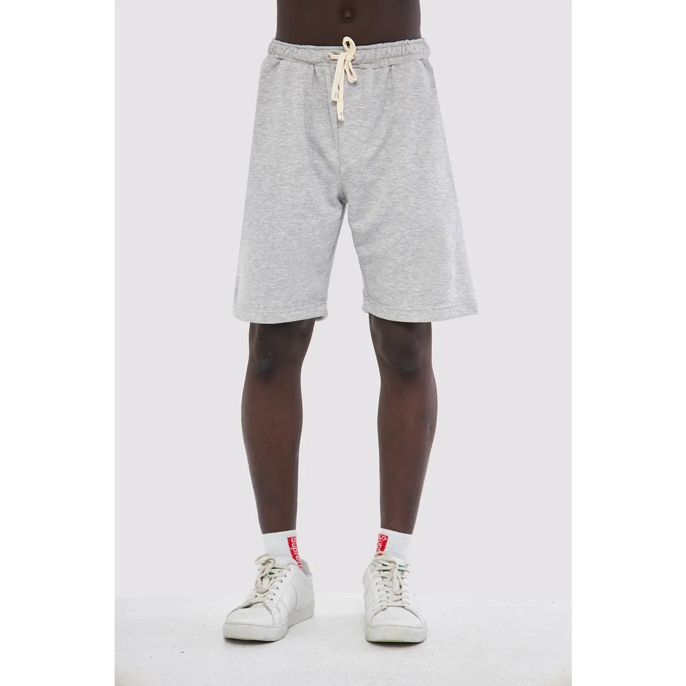 Grey Relaxed Fit Shorts
