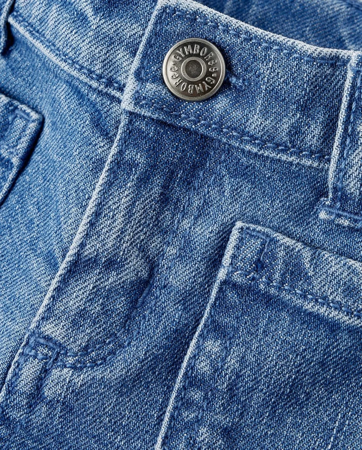 Gymboree Girls' and Toddler Wide Leg Jeans