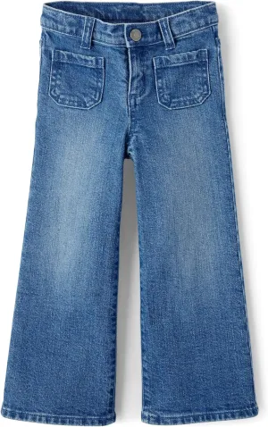 Gymboree Girls' and Toddler Wide Leg Jeans