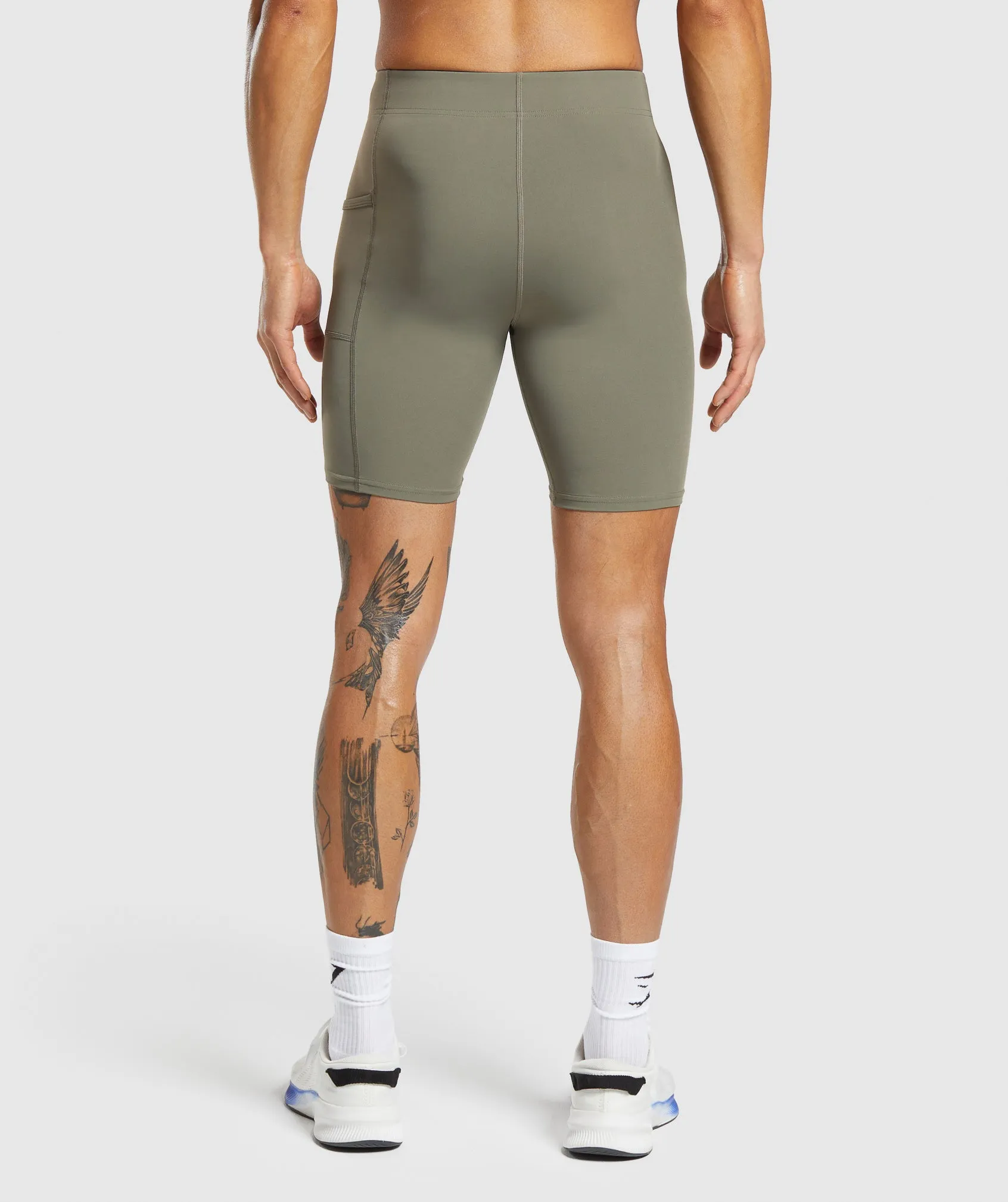 Gymshark Control Baselayer Short - Base Green