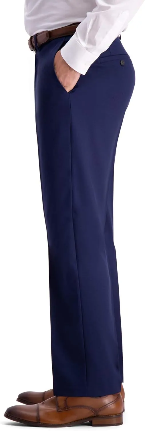 Haggar Men's The Active Series Stretch Classic Fit Suit Separate Pant Regular and Big & Tall Sizes