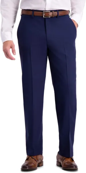Haggar Men's The Active Series Stretch Classic Fit Suit Separate Pant Regular and Big & Tall Sizes