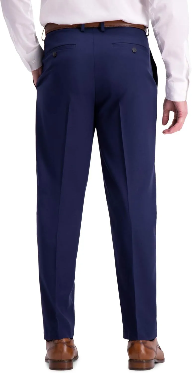 Haggar Men's The Active Series Stretch Classic Fit Suit Separate Pant Regular and Big & Tall Sizes