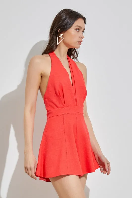 Halter Neck Romper *Online Only*