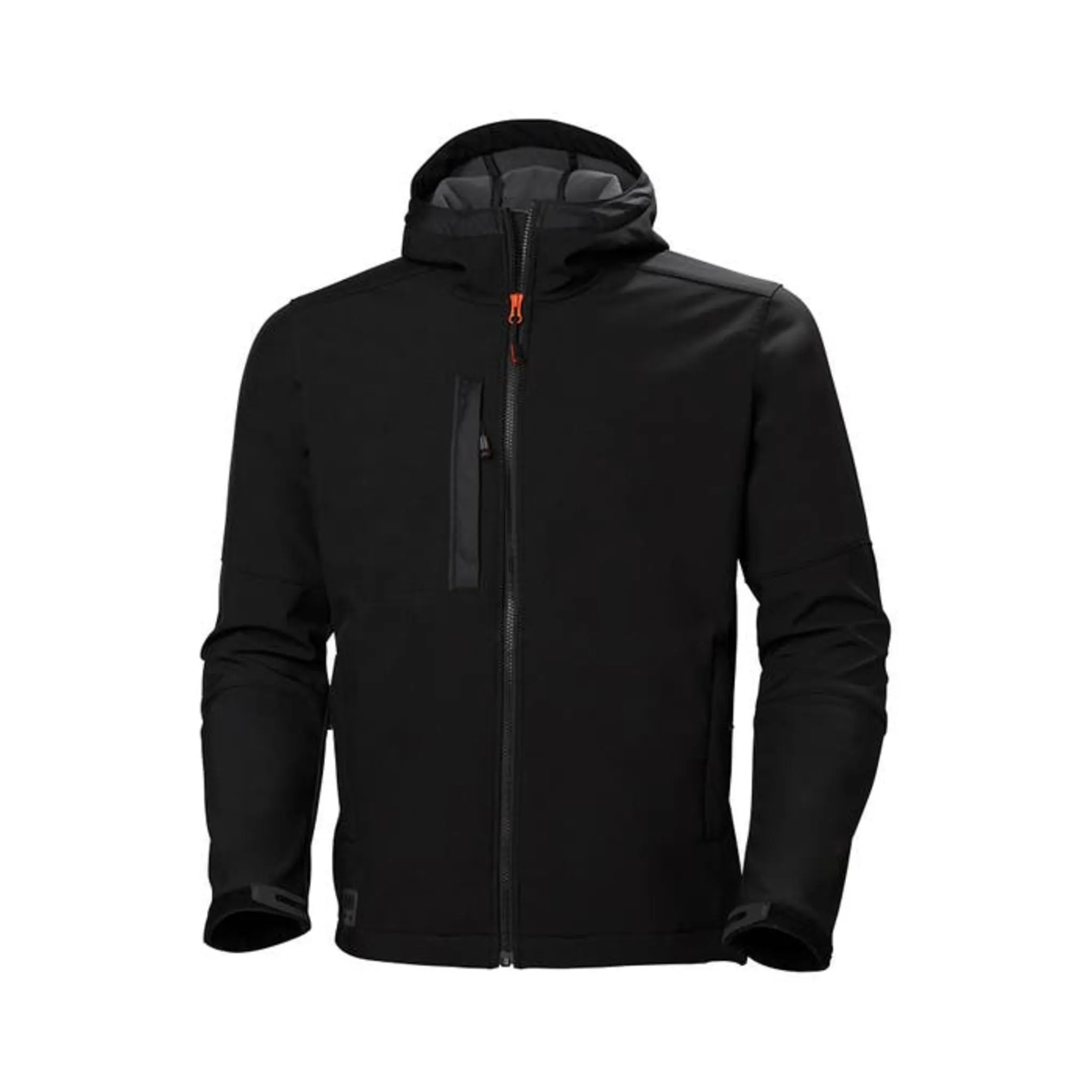 Helly Hansen Men's Softshell Work Jacket 74230 Kensington - Poly, Hooded, Waterproof, Breathable, Adjustable, Durable, Construction, Versatile | Sizes S-4XL