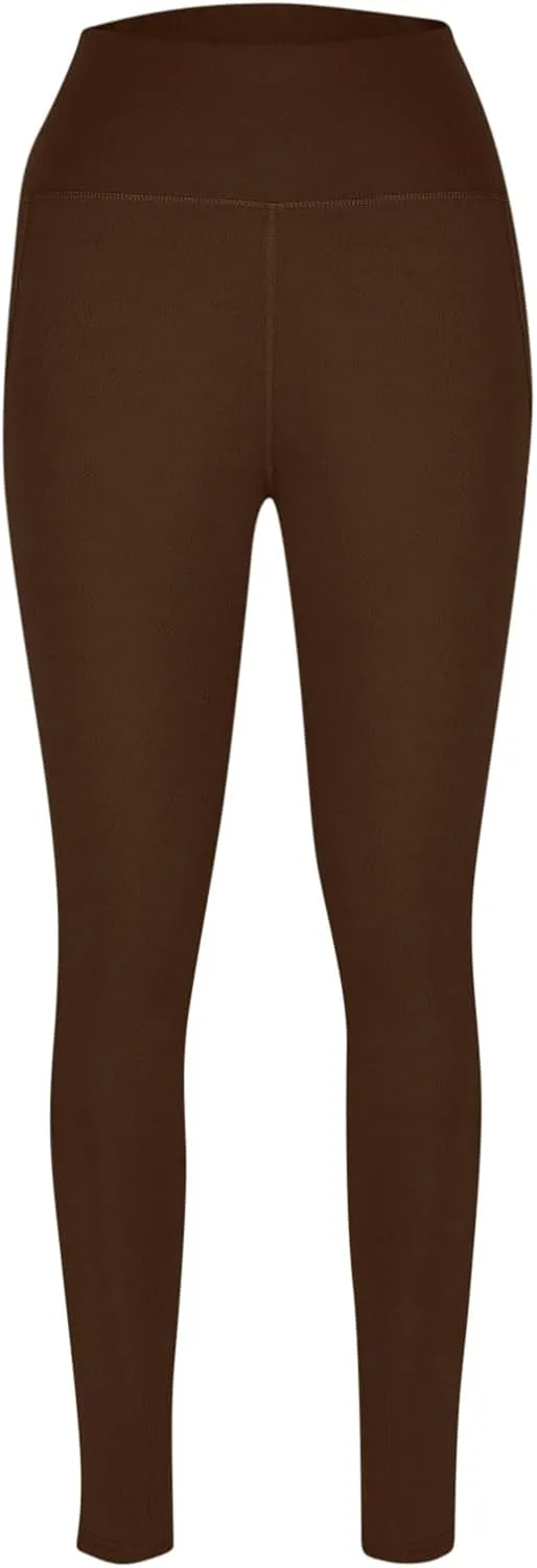 High Waist Yoga Leggings for Women Stretch Soft Butt Lifting Workout Pants 2025 Fashion Slim Trousers to Hide Tummy