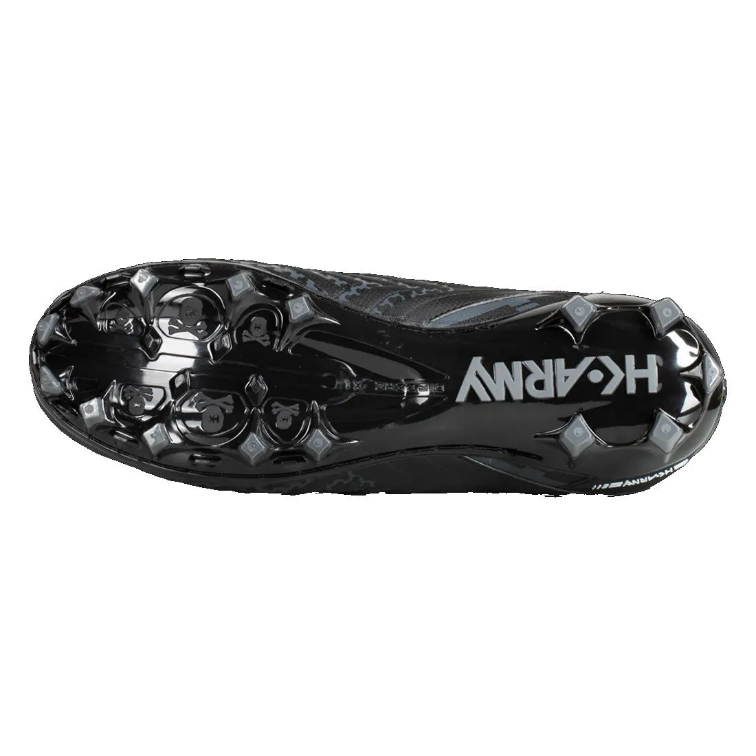 HK Army LT Diggerz X1 - Low Top Cleats - Black / Grey