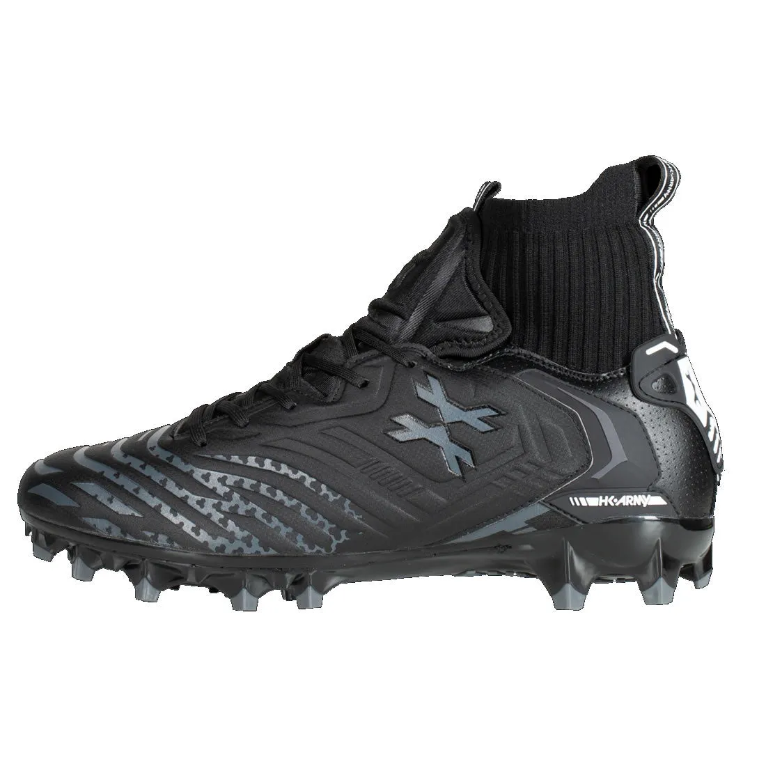 HK Army LT Diggerz X1 - Low Top Cleats - Black / Grey