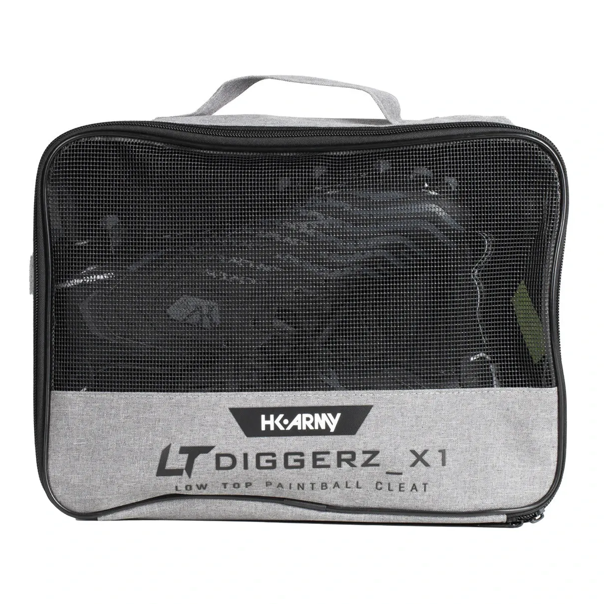 HK Army LT Diggerz X1 - Low Top Cleats - Black / Grey