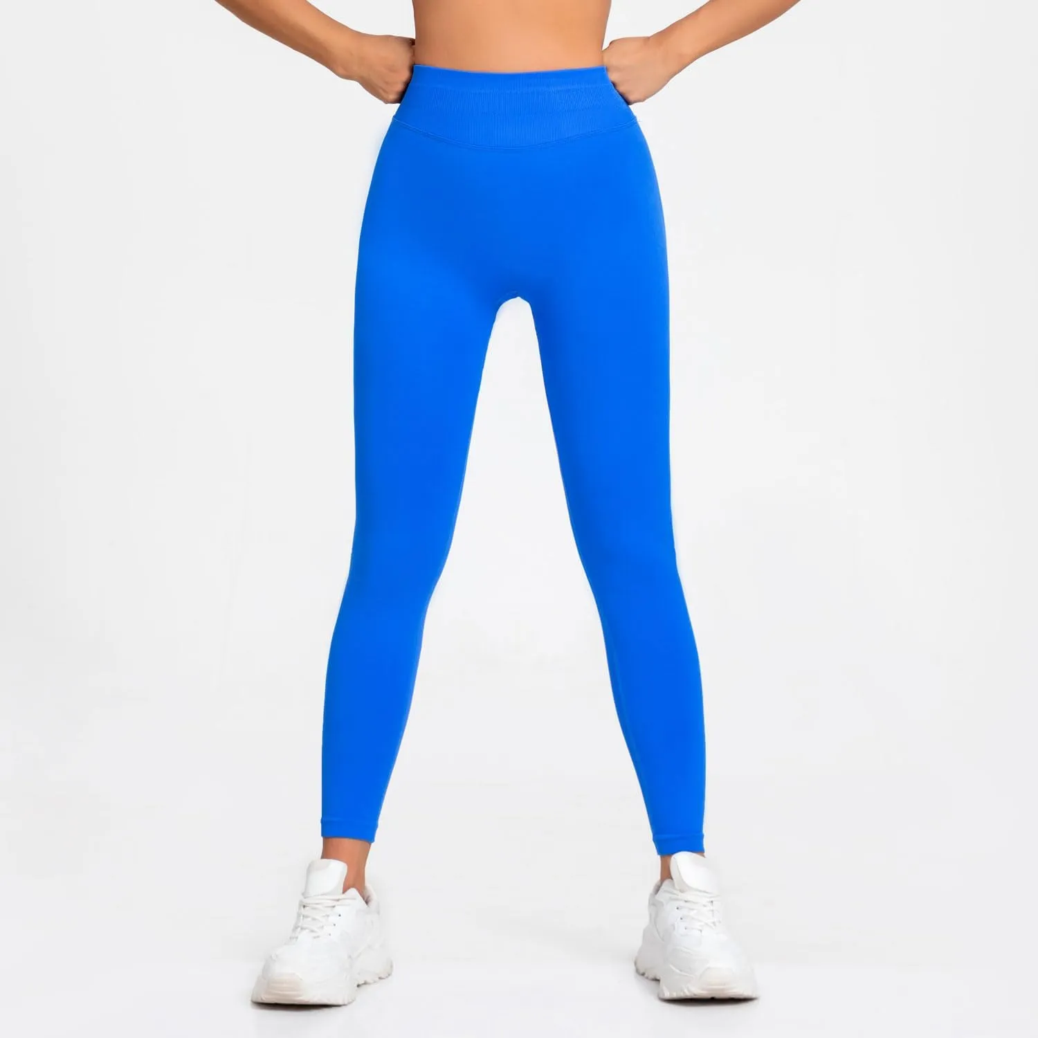 Impact Leggings Low Waist Seamless Yoga Pants for Workout, Gym, Fitness