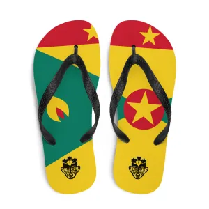 Island Flag - Grenada Flip Flops