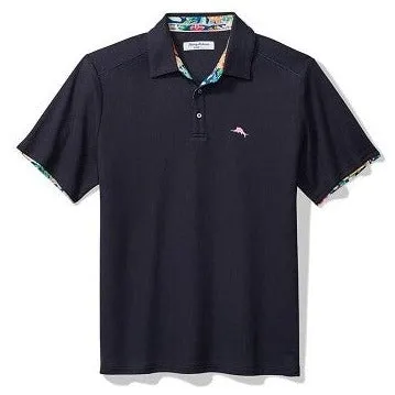 Islandzone Perfectly Paradise Five O'Clock Polo Shirt in Blue Note by Tommy Bahama