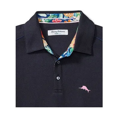 Islandzone Perfectly Paradise Five O'Clock Polo Shirt in Blue Note by Tommy Bahama