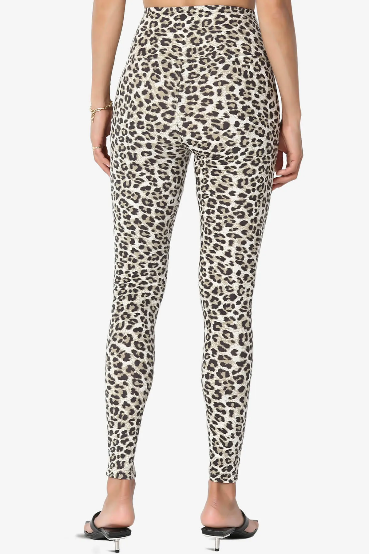 Lafayette Leopard High Waist Microfiber Leggings PLUS