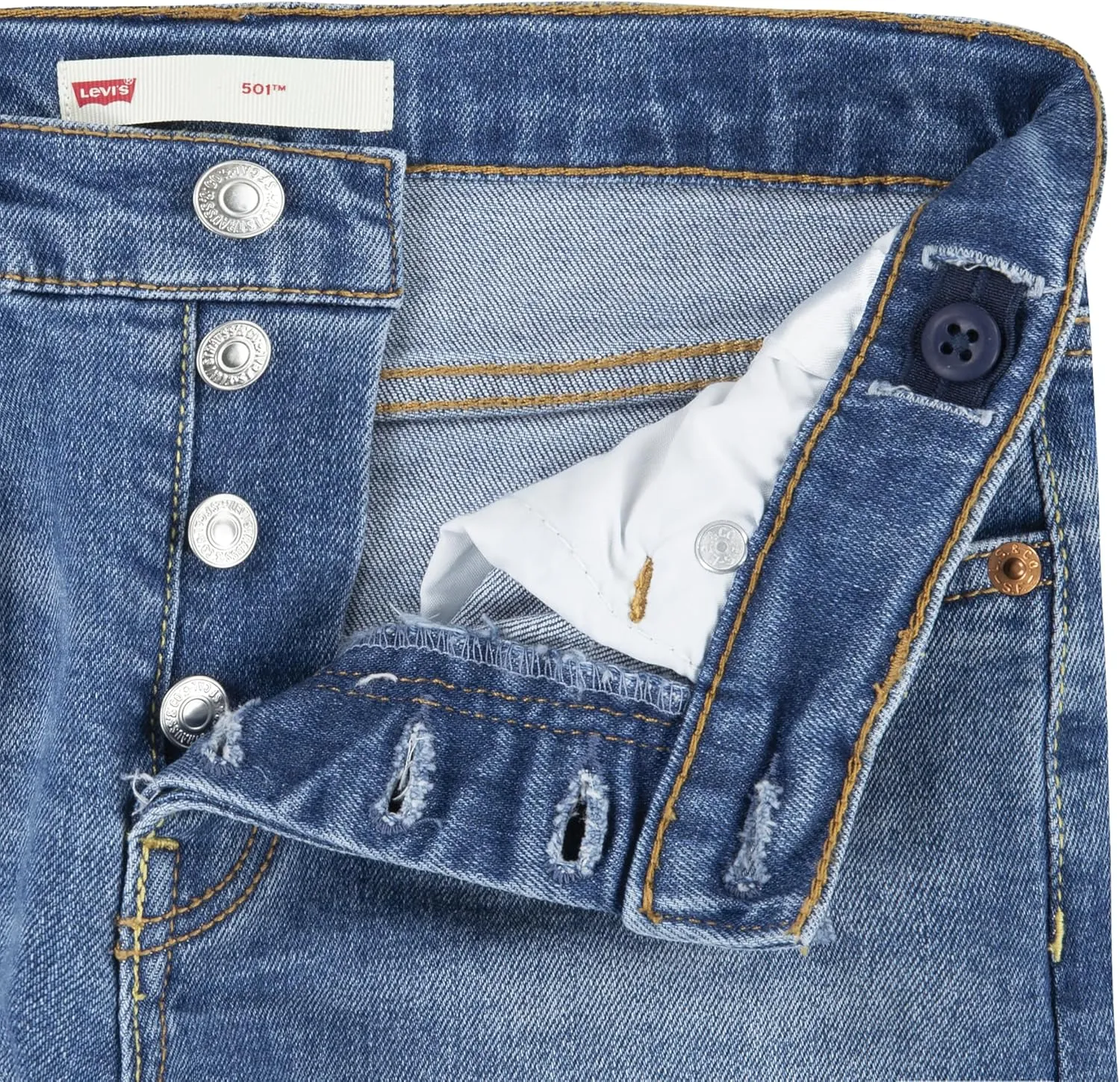 Levi's Girls' 501 Original Denim Jeans