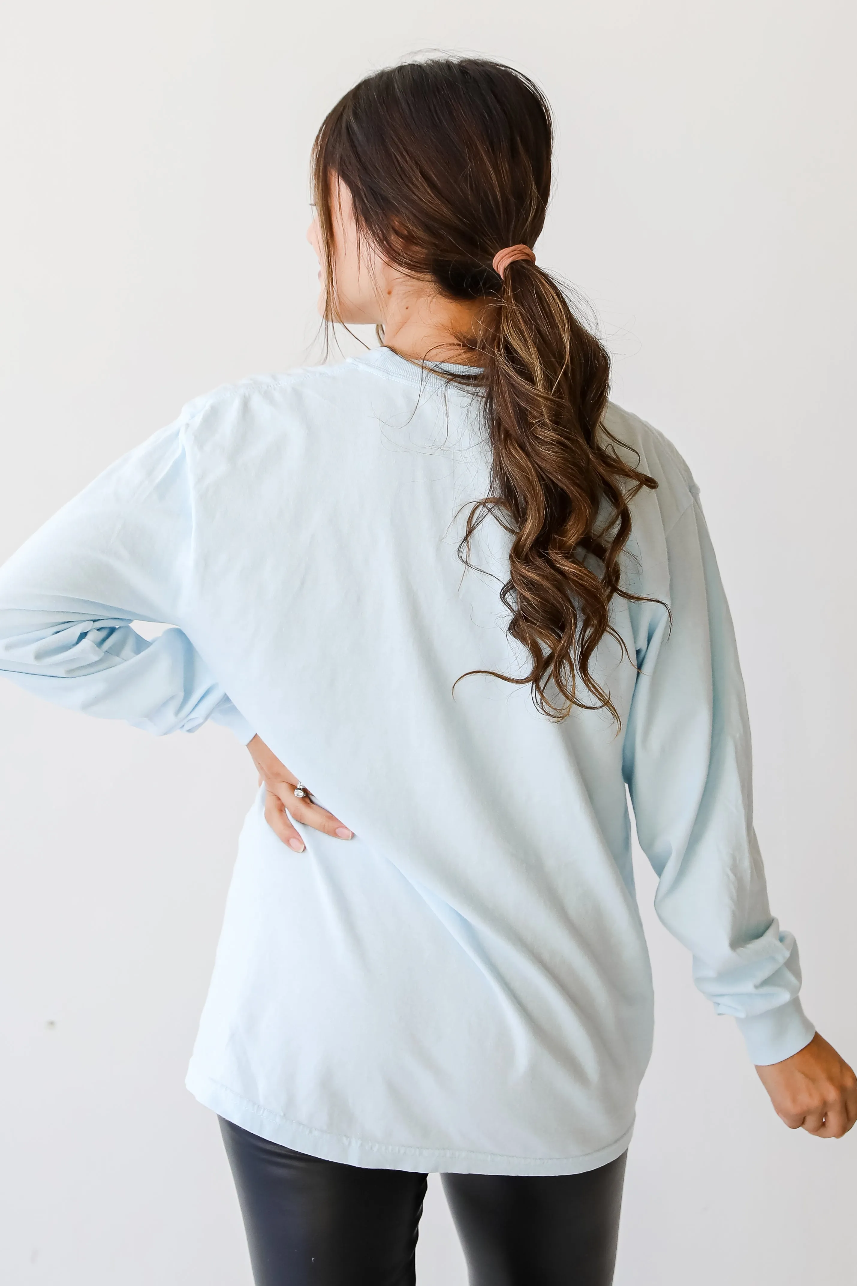 Light Blue Nashville Long Sleeve Tee