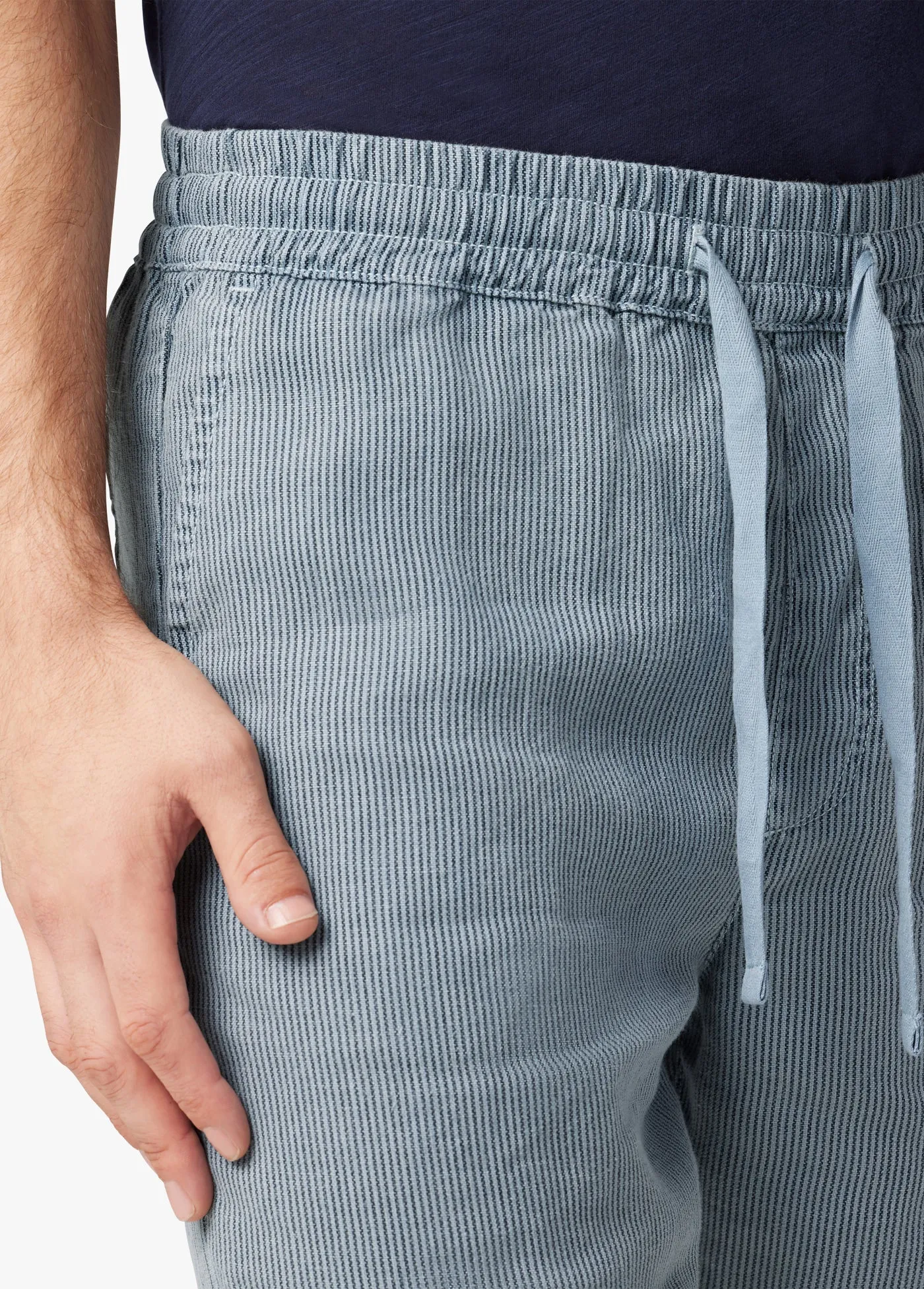 LINEN DRAWSTRING SHORT