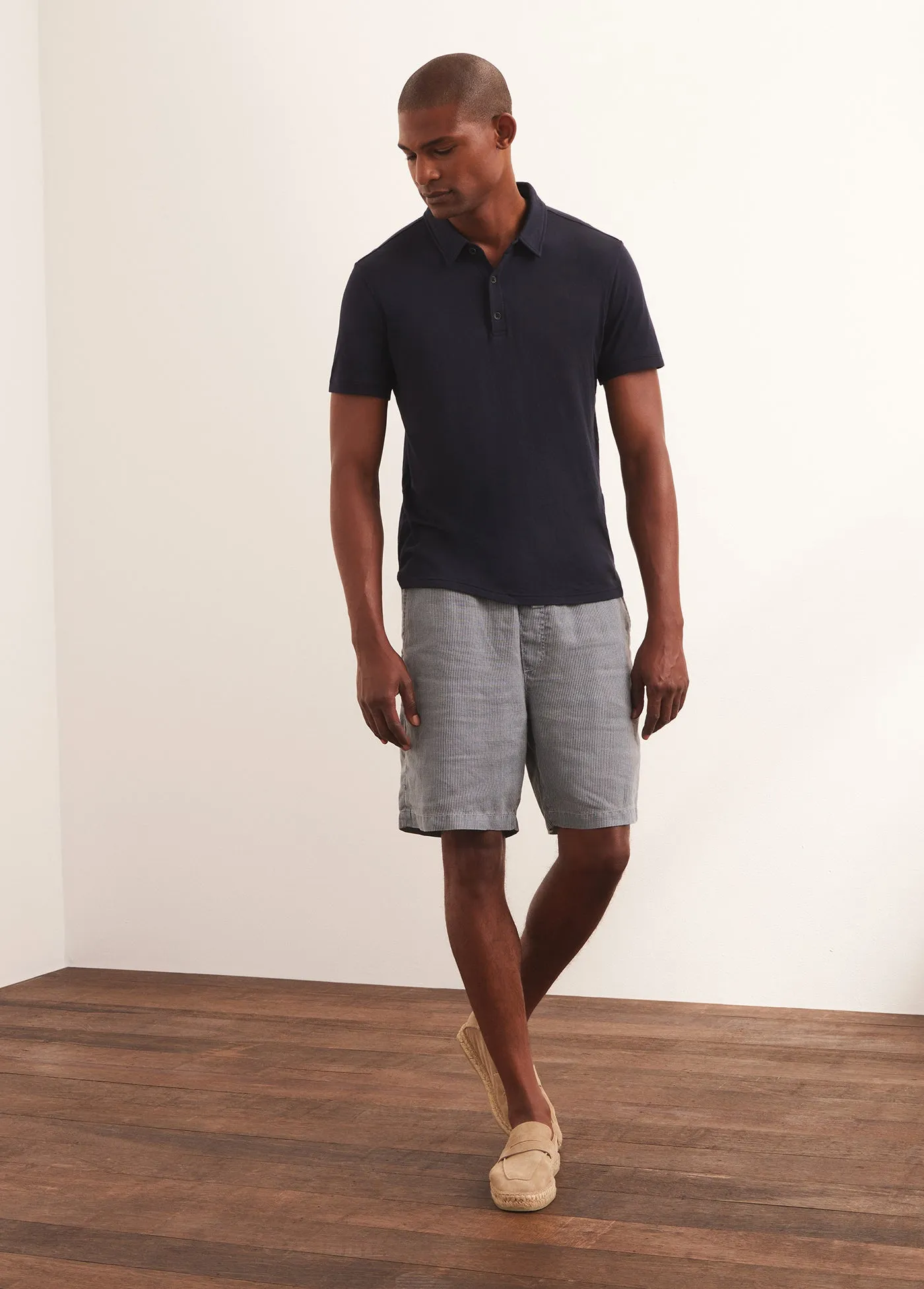 LINEN DRAWSTRING SHORT