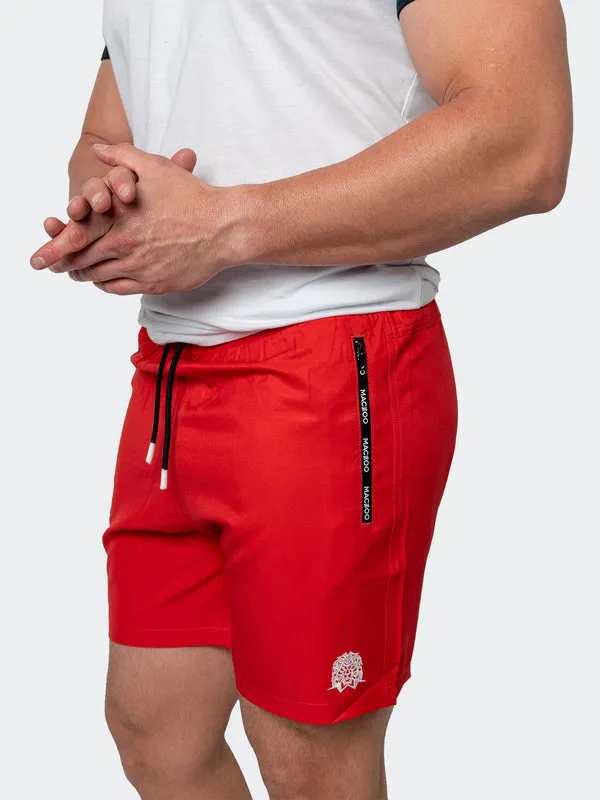 Maceoo Swim | Swim Lion Solid Red