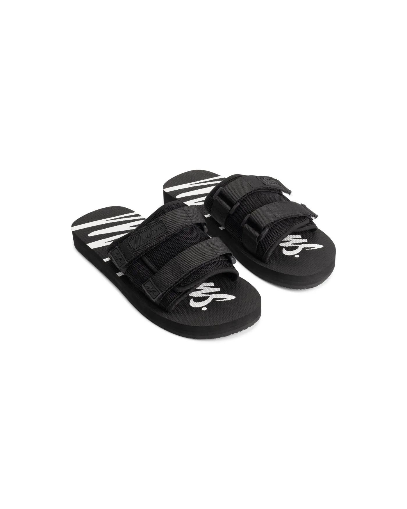 Malelions Men Utility Slides | Black