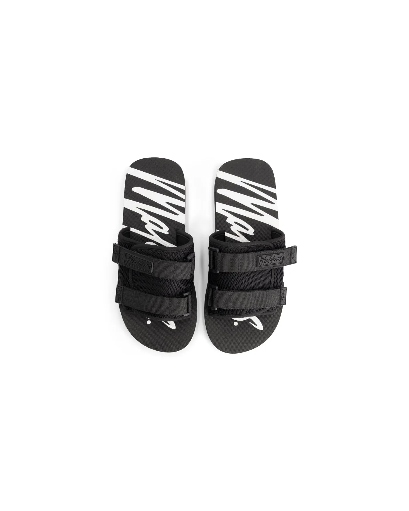 Malelions Men Utility Slides | Black