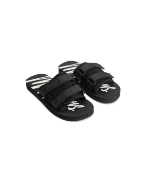 Malelions Men Utility Slides | Black