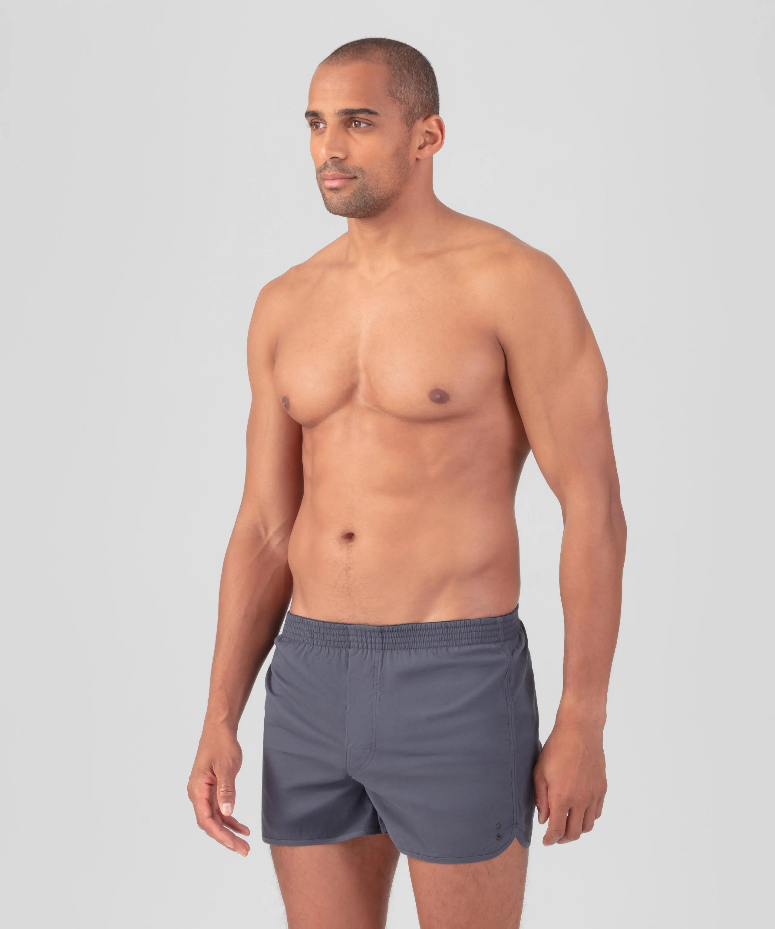 Marathon Boxer Shorts: Lava Grey