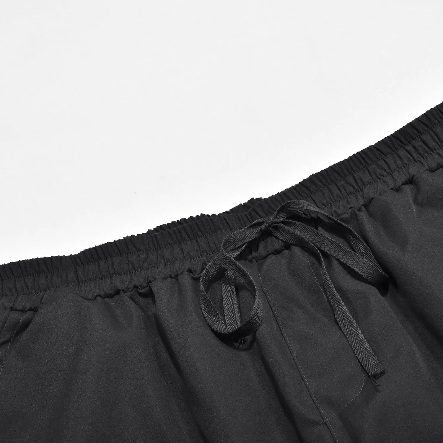 Men's Cargo Pants with Pockets Hat Multi Woven Pocket Foot Rope Solid Pants Gear Men's Hiking Tactical Sweatpants
