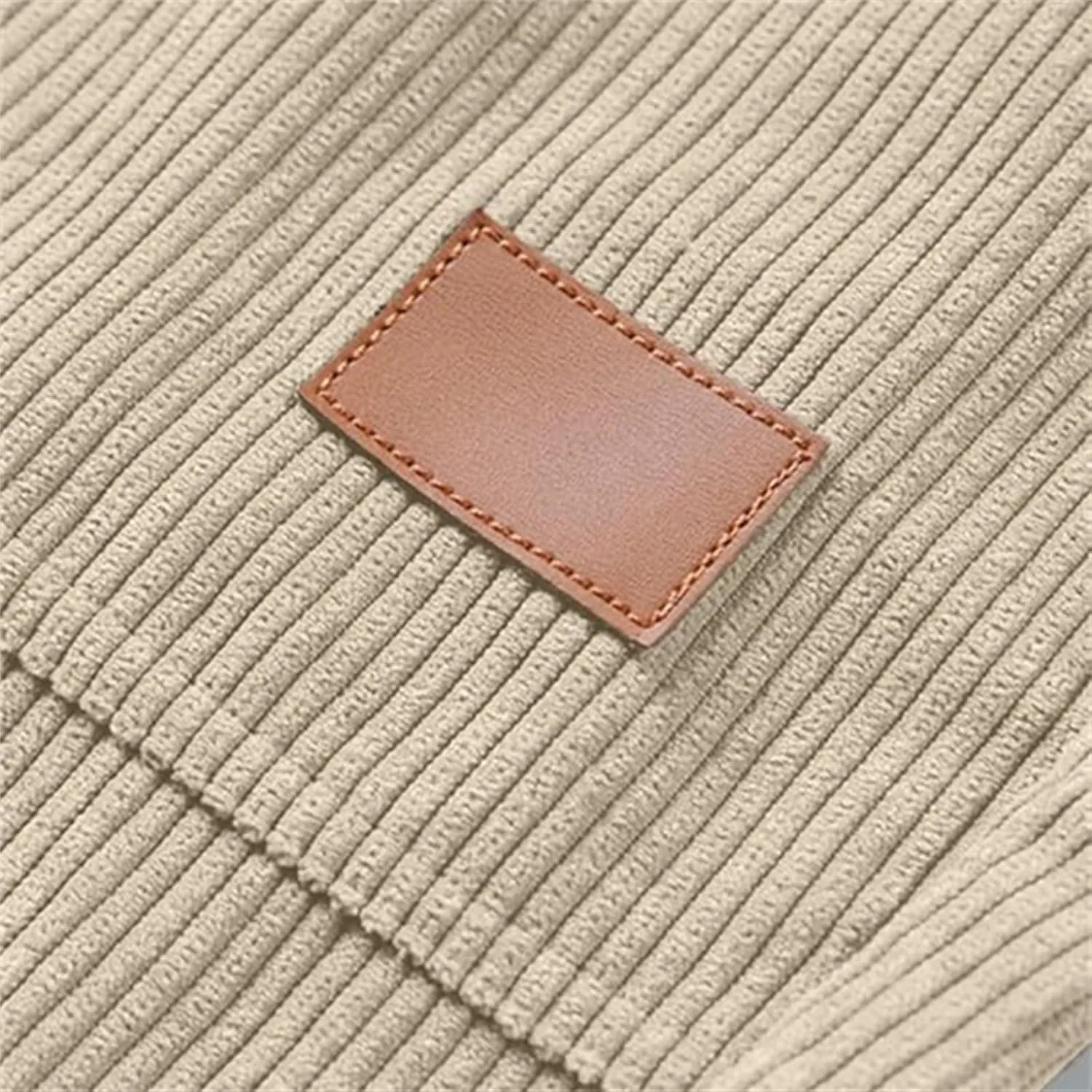 Men's Casual Corduroy Sweatpants Loose Fit Drawstring Elastic Waist Jogger Pants Baggy Sport Cargo Pants with Pockets