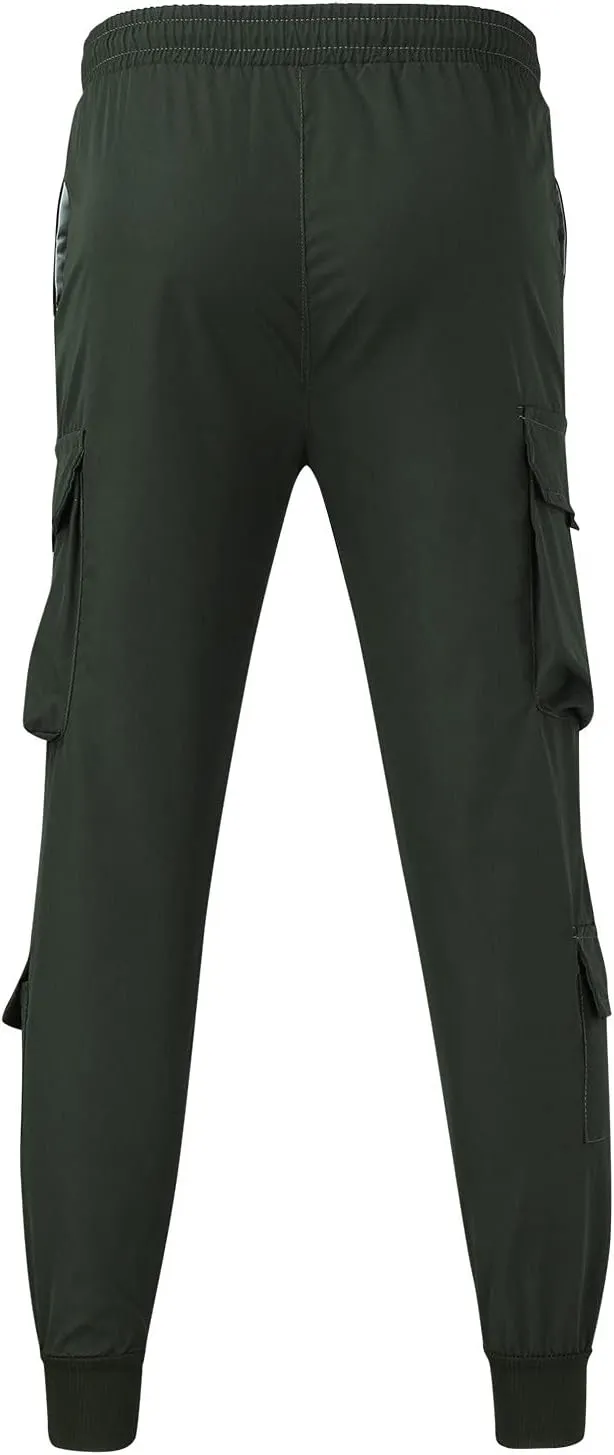 Mens Hiking Outdoor Recreation Pants Jogger Pants Men's Club Sweatpants Stretch Elastic Running Athletic Cargo Sports