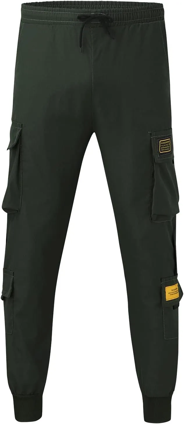 Mens Hiking Outdoor Recreation Pants Jogger Pants Men's Club Sweatpants Stretch Elastic Running Athletic Cargo Sports