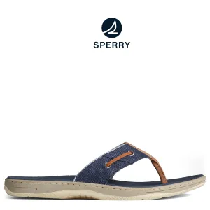 Men's SeaCycled™ Baitfish Baja Flip Flop Navy (STS25230)