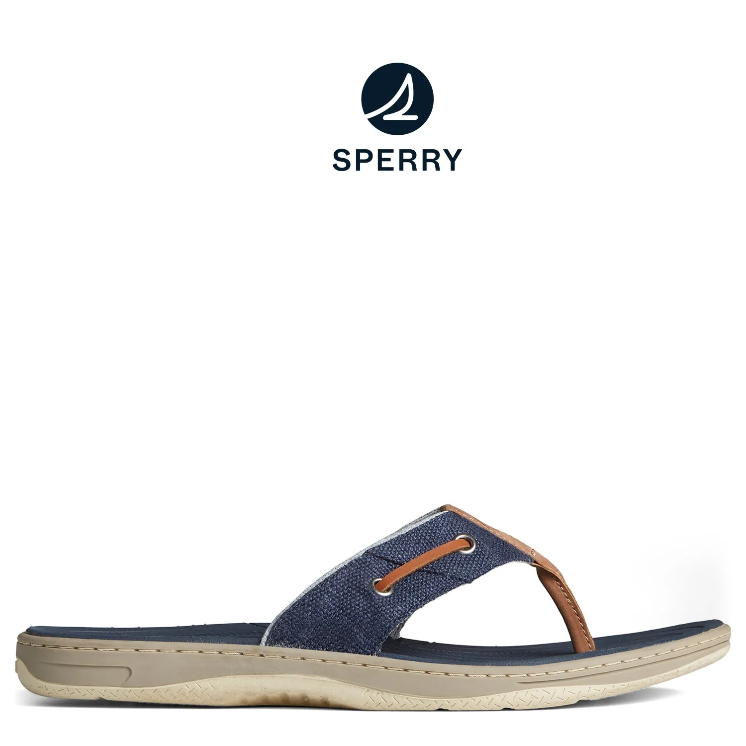 Men's SeaCycled™ Baitfish Baja Flip Flop Navy (STS25230)