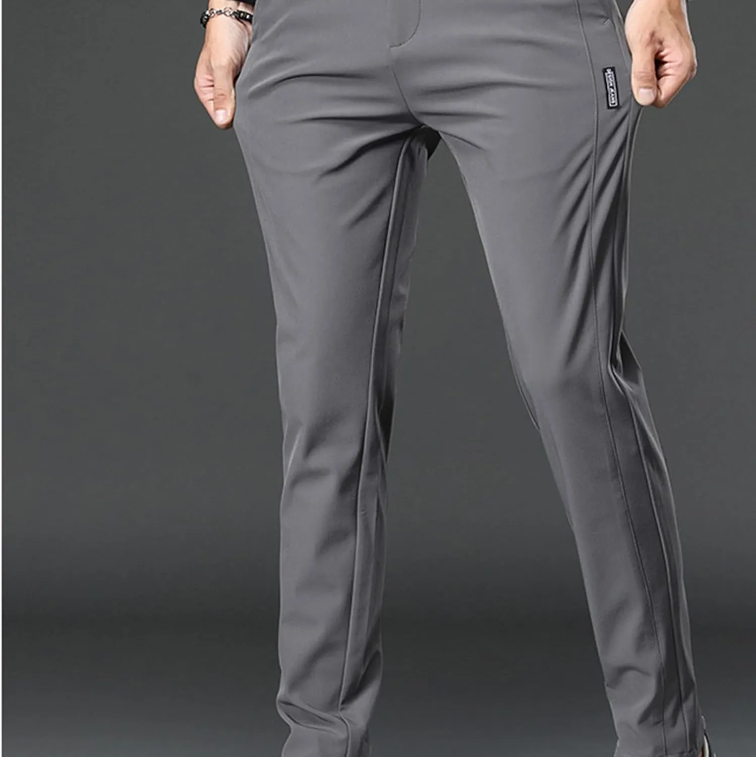 Mens Sweatpants Slim Fit Breathable Quickly-Dry Running Hiking Golf Pants Lightweight Casual Athletic Work Trousers